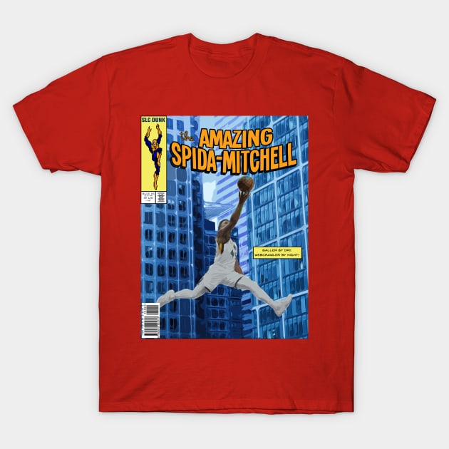 The Amazing Donovan Mitchell T-Shirt by hansenjames